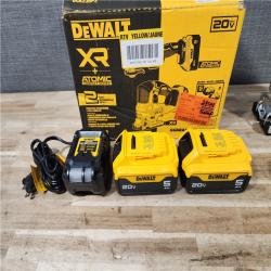 HOUSTON LOCATION - AS-IS (APPEARS LIKE NEW) DEWALT 20V Lithium-Ion 2-Tool Cordless Combo Kit