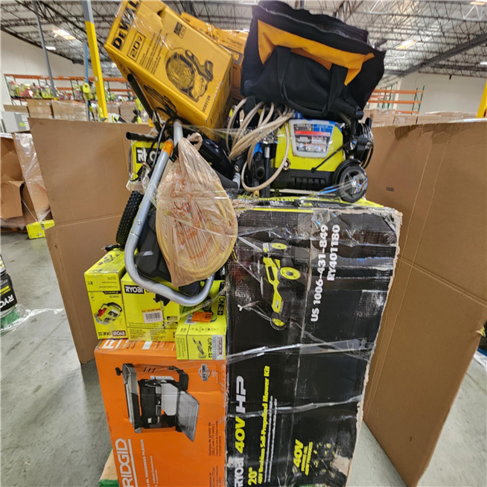 CALIFORNIA AS-IS TOOL PALLET