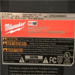 AS-IS Milwaukee Lithium-Ion Cordless PACKOUT Radio/Speaker with Built-In Charger