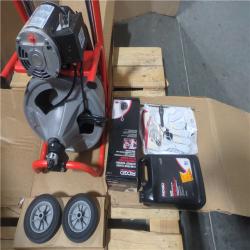California AS-IS Ridgid K-400 Powered Drain Cleaner