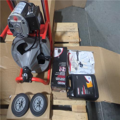 California AS-IS Ridgid K-400 Powered Drain Cleaner