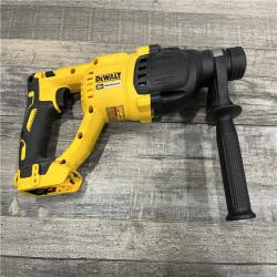 AS-IS DEWALT 20V MAX Cordless Brushless 1 in. SDS Plus D-Handle Concrete and Masonry Rotary Hammer (Tool Only)