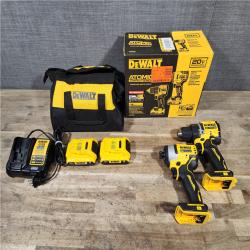 HOUSTON LOCATION - AS-IS DEWALT ATOMIC 20-Volt MAX Lithium-Ion Cordless Combo Kit