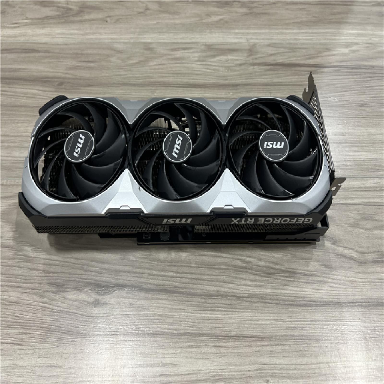 AS-IS MSI Gaming GeForce RTX 4080 16GB Ventus 3X OC GDRR6X Tri-Frozr 3 Graphics Card