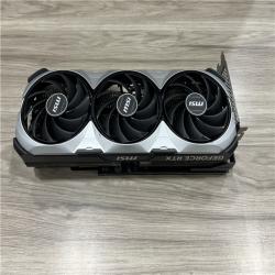 AS-IS MSI Gaming GeForce RTX 4080 16GB Ventus 3X OC GDRR6X Tri-Frozr 3 Graphics Card