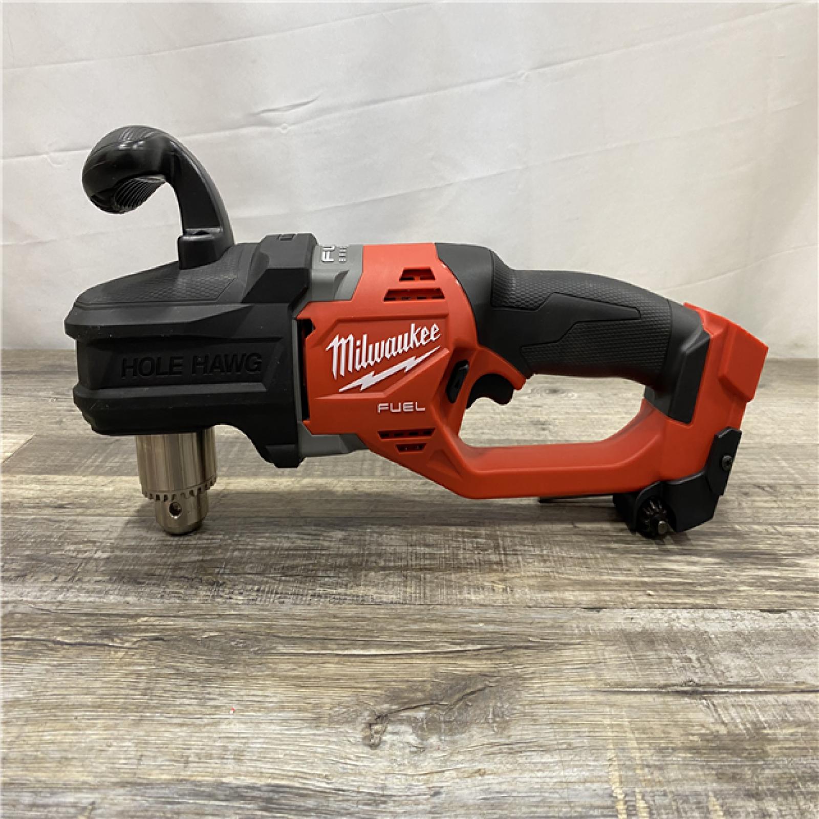AS-IS Milwaukee FUEL GEN II 18V Lithium-Ion Brushless Cordless 1/2 in. Hole Hawg Right Angle Drill (Tool-Only)