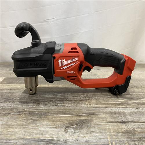 AS-IS Milwaukee FUEL GEN II 18V Lithium-Ion Brushless Cordless 1/2 in. Hole Hawg Right Angle Drill (Tool-Only)