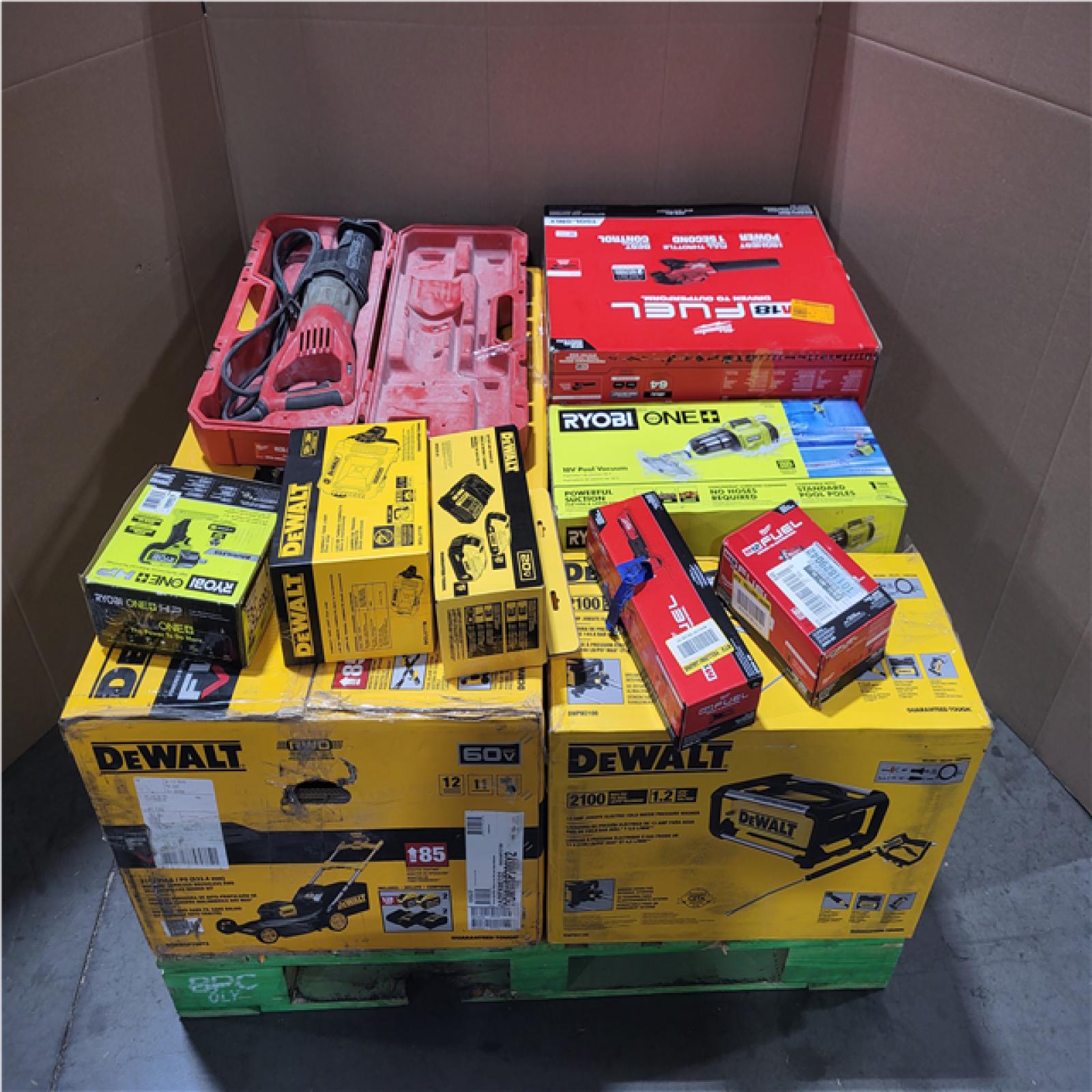 CALIFORNIA AS-IS TOOL PALLET
