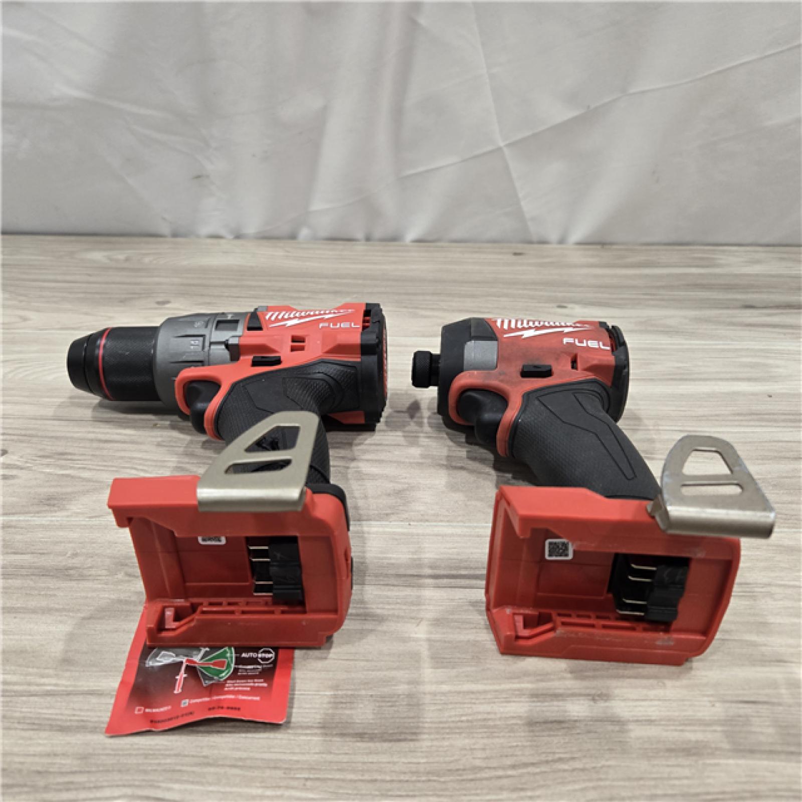 AS-IS MILWAUKEE FUEL 18V Cordless Hammer Drill and Impact Driver Combo Kit