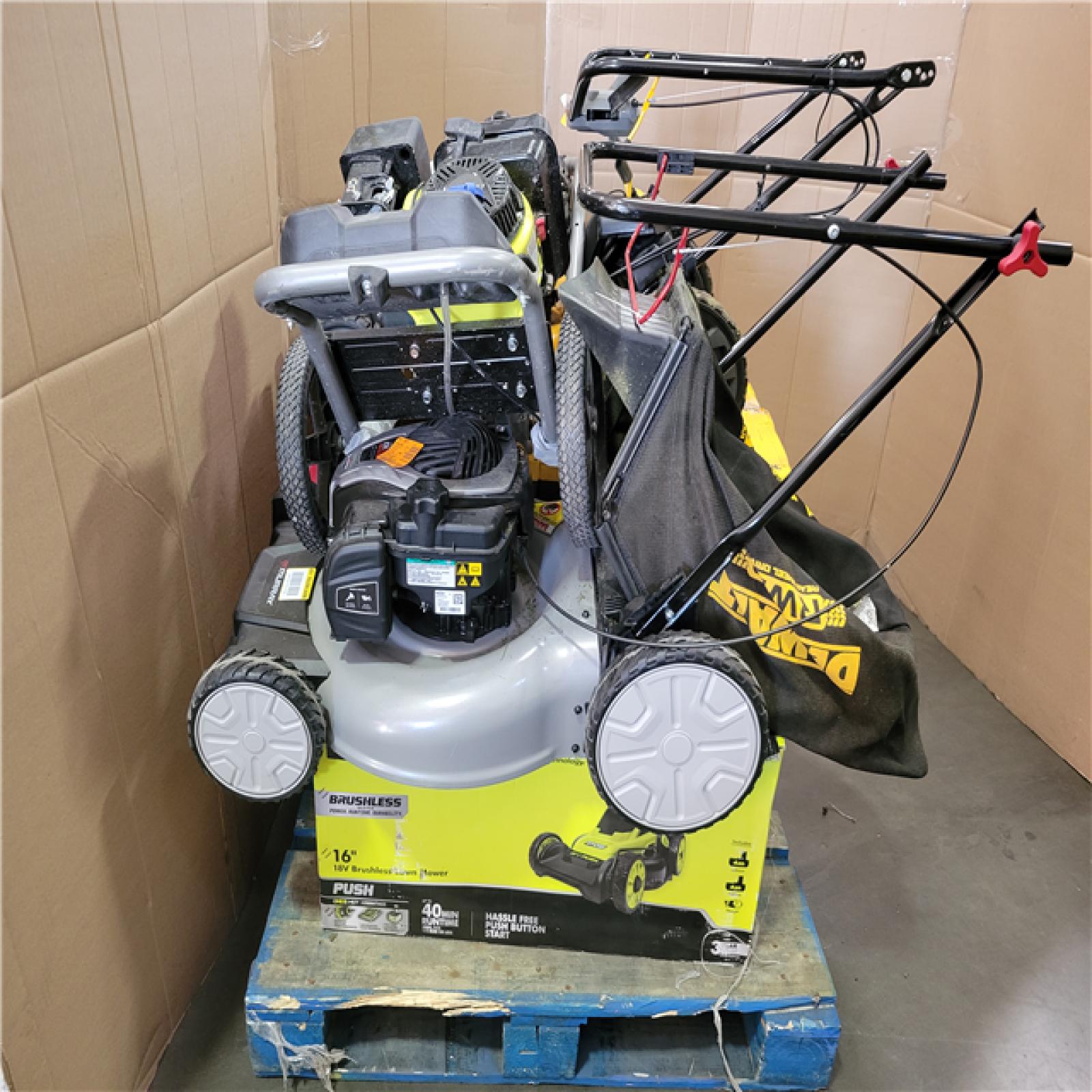 CALIFORNIA AS-IS OUTDOOR POWER EQUIPMENT