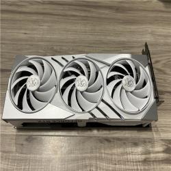 AS-IS MSI Gaming GeForce RTX 4080 16GB GDRR6X Graphics Card (RTX 4080 16GB Gaming X Slim White)