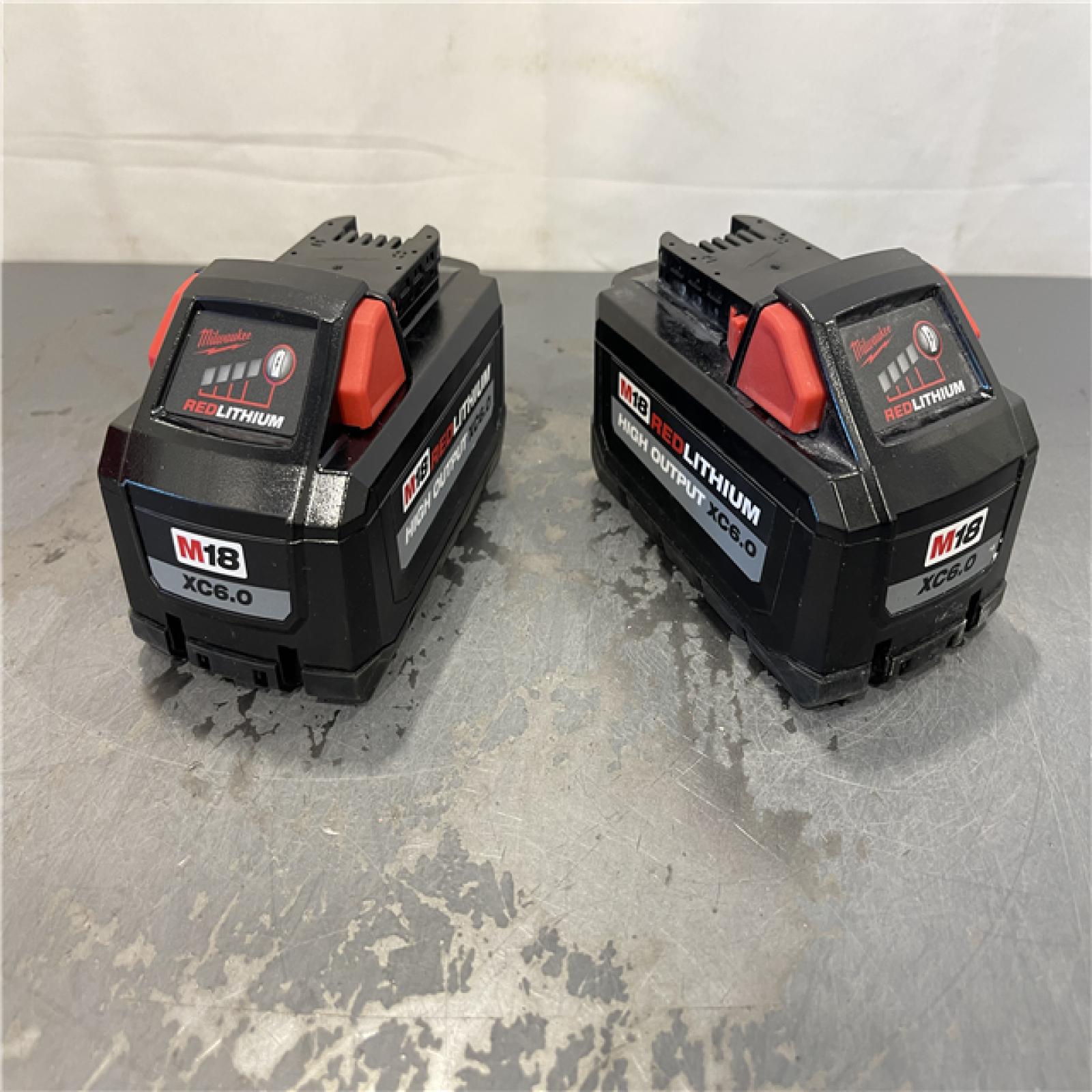 AS-IS - Milwaukee 18-Volt Lithium-Ion High Output Starter Kit with Two 6.0 Ah Battery and Charger