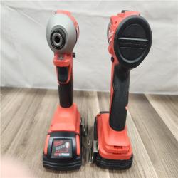 AS-IS- Milwaukee M18 Compact Brushless 2-Tool Combo Kit