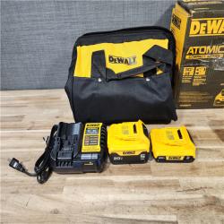 HOUSTON LOCATION - AS-IS DEWALT ATOMIC 20V MAX Lithium-Ion Cordless 2-Tool Combo Kit