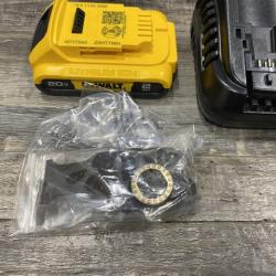 AS-IS DEWALT ATOMIC 20V MAX Cordless Brushless Oscillating Multi Tool Kit