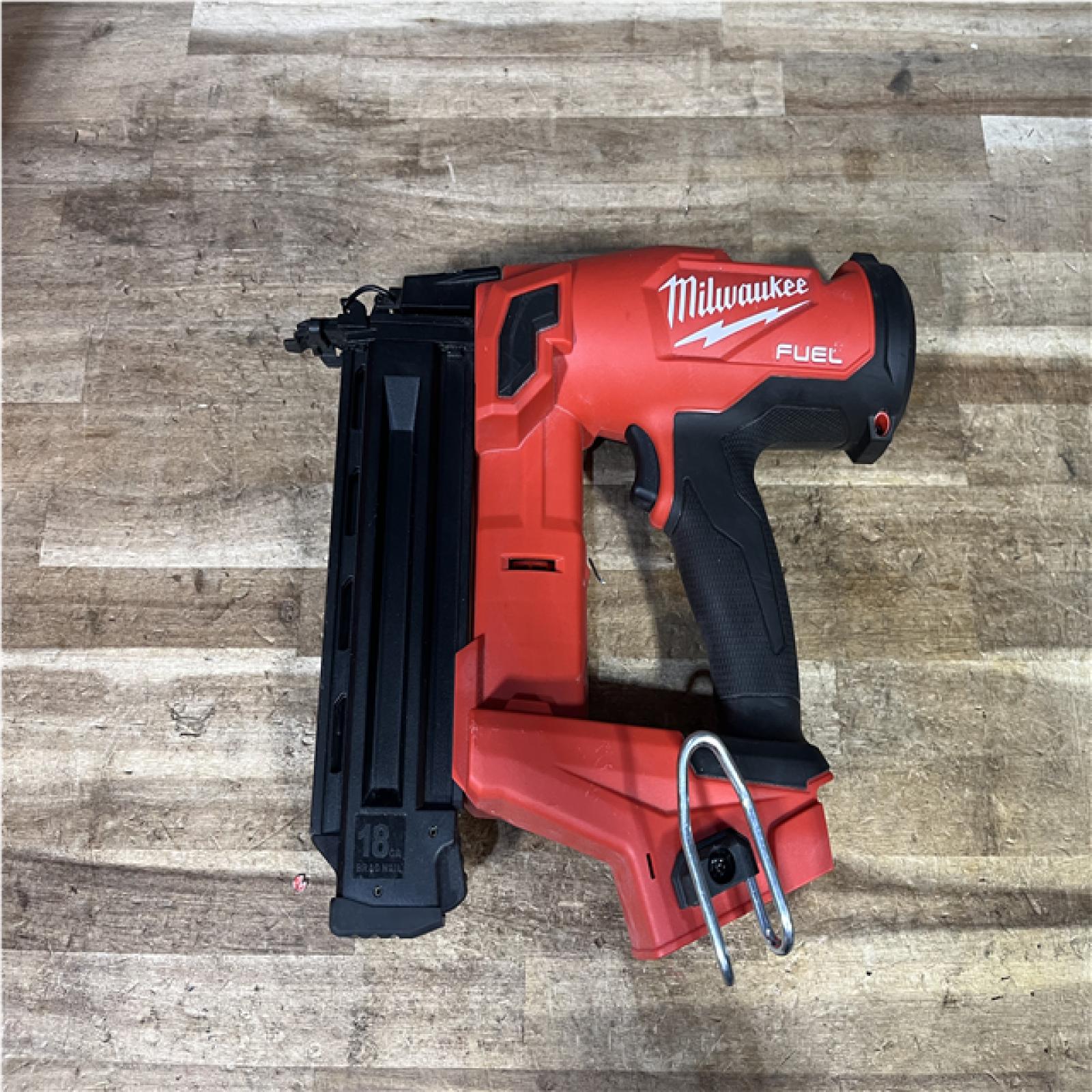 Houston Location AS-IS Milwaukee FUEL 18-Volt Lithium-Ion Brushless Cordless Gen II 18-Gauge Brad Nailer (Tool-Only)