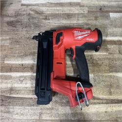 Houston Location AS-IS Milwaukee FUEL 18-Volt Lithium-Ion Brushless Cordless Gen II 18-Gauge Brad Nailer (Tool-Only)