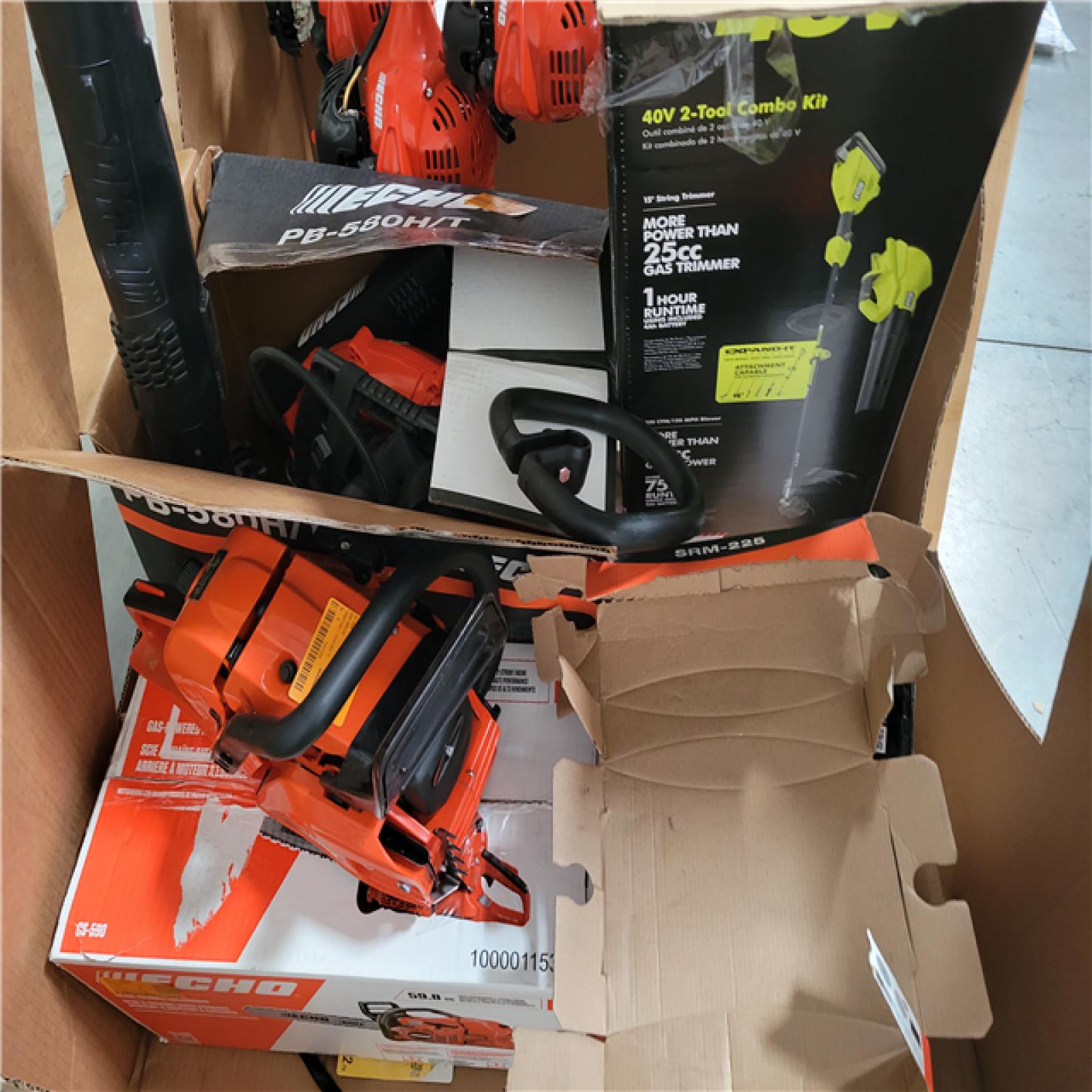 CALIFORNIA AS-IS OUTDOOR POWER EQUIPMENT