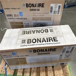 California AS-IS Bonire Durango Ductless Mini Split Air Conditioner