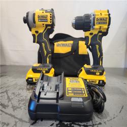 AS-IS- DEWALT ATOMIC 20-Volt MAX Lithium-Ion Cordless Combo Kit