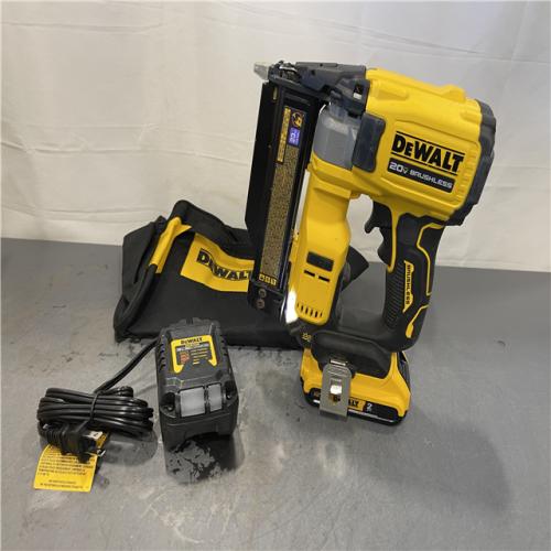AS-IS - DeWalt ATOMIC 20V MAX Lithium Ion Cordless 23 Gauge Pin Nailer Kit