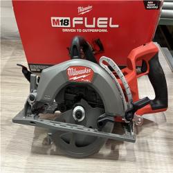 AS-IS Milwaukee FUEL 18V Lithium-Ion Cordless 7-1/4 in. Rear Handle Circular Saw (Tool-Only)