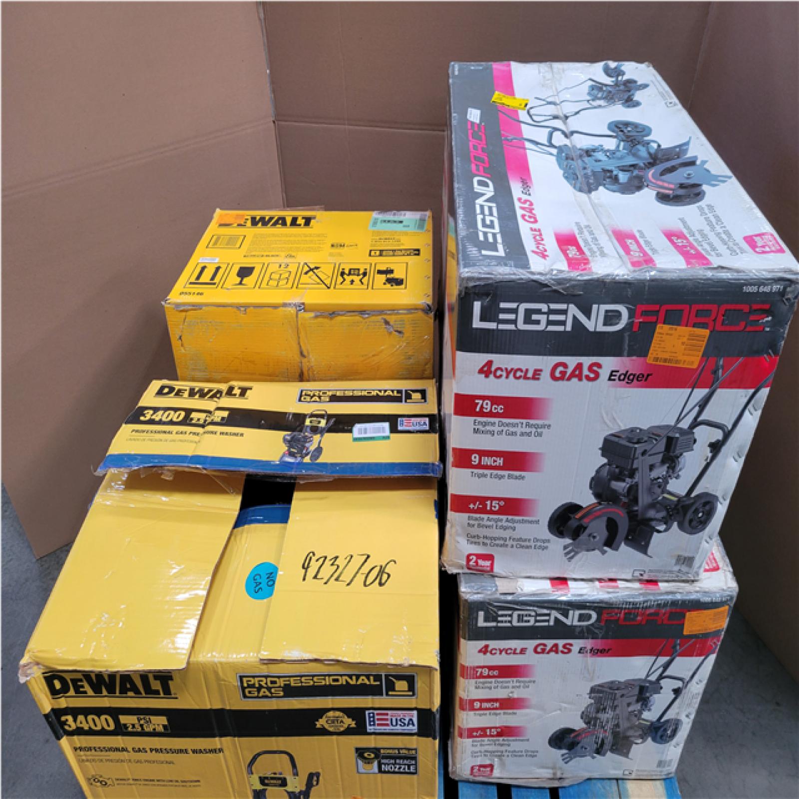 CALIFORNIA AS-IS OUTDOOR POWER EQUIPMENT
