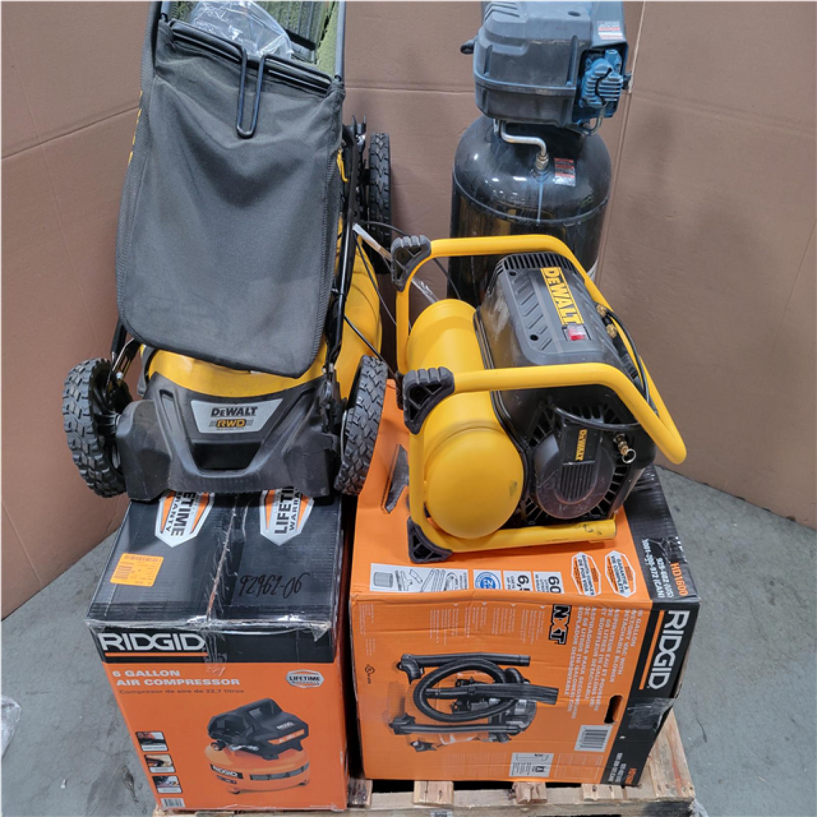 CALIFORNIA AS-IS OUTDOOR POWER EQUIPMENT