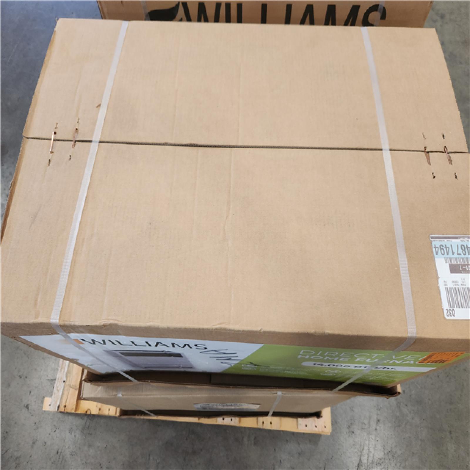 Phoenix NEW Williams Direct-Vent Gravity Wall Heater 14 000 BTUH  65% AFUE  Natural Gas Furnace