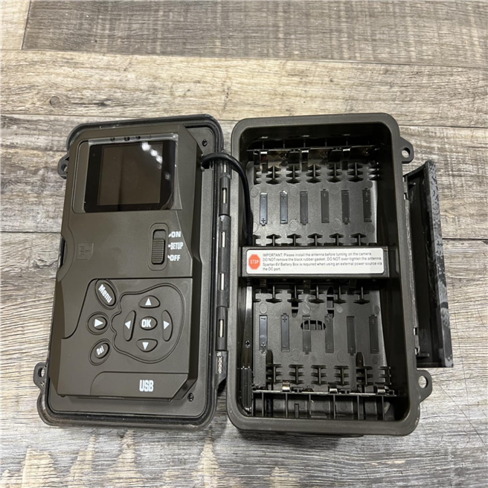 AS-IS Spartan Camera GC-LR4b2 Gocam Bluegrass Blackout Camera