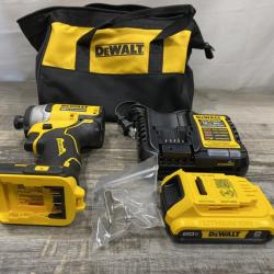 AS-IS DEWALT Atomic 20V Max Lithium-Ion Brushless Cordless Compact 1/4 in. Impact Driver Kit
