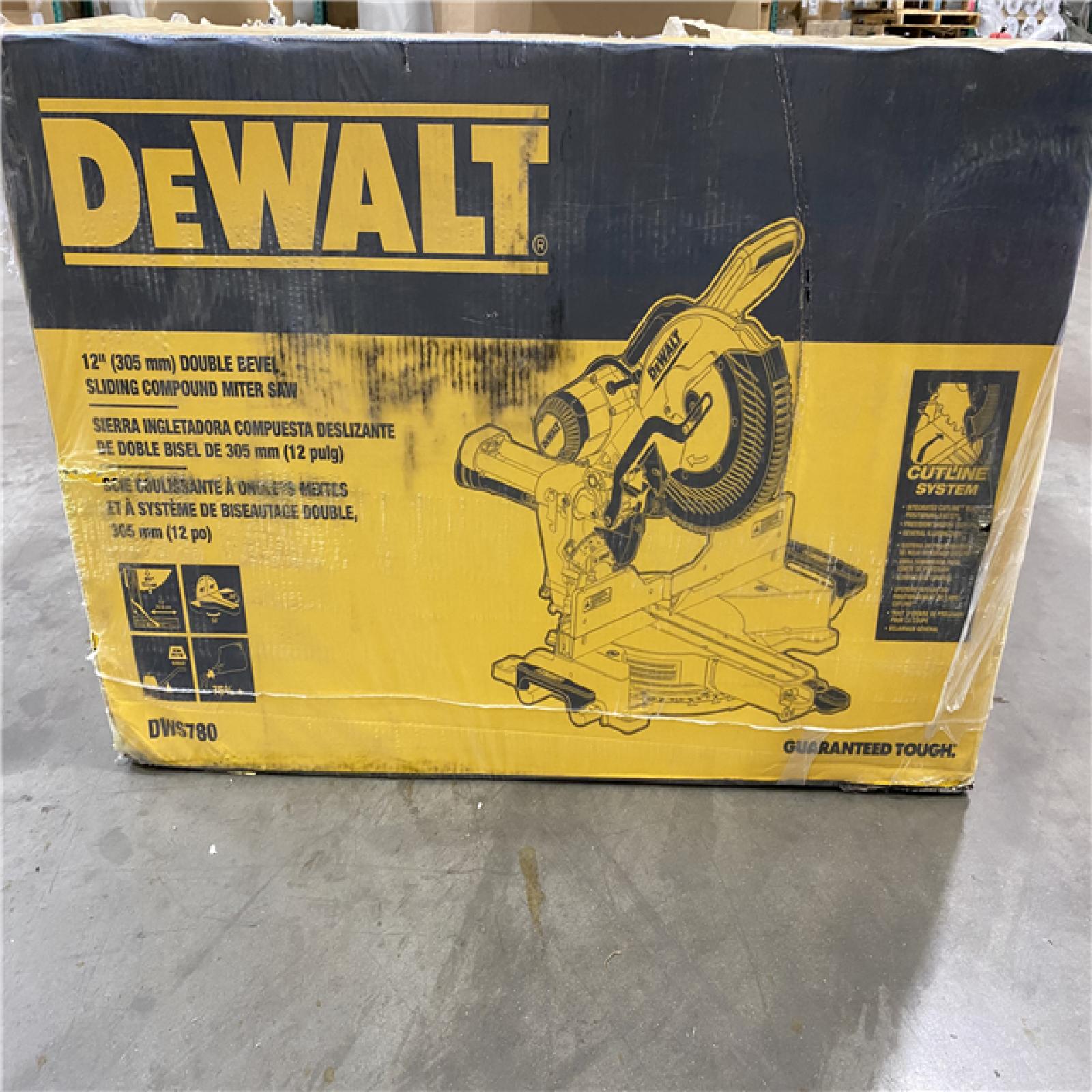 NEW- DeWALT  12in Double Bevel Sliding Compound Miter Saw