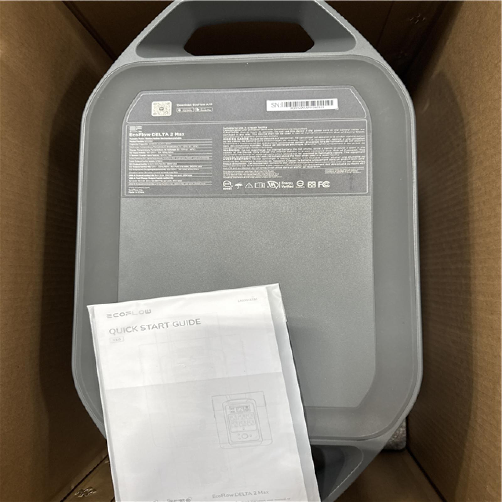 California AS-IS Ecoflow 4800W Battery Generator; Apppears in Excellent Condition