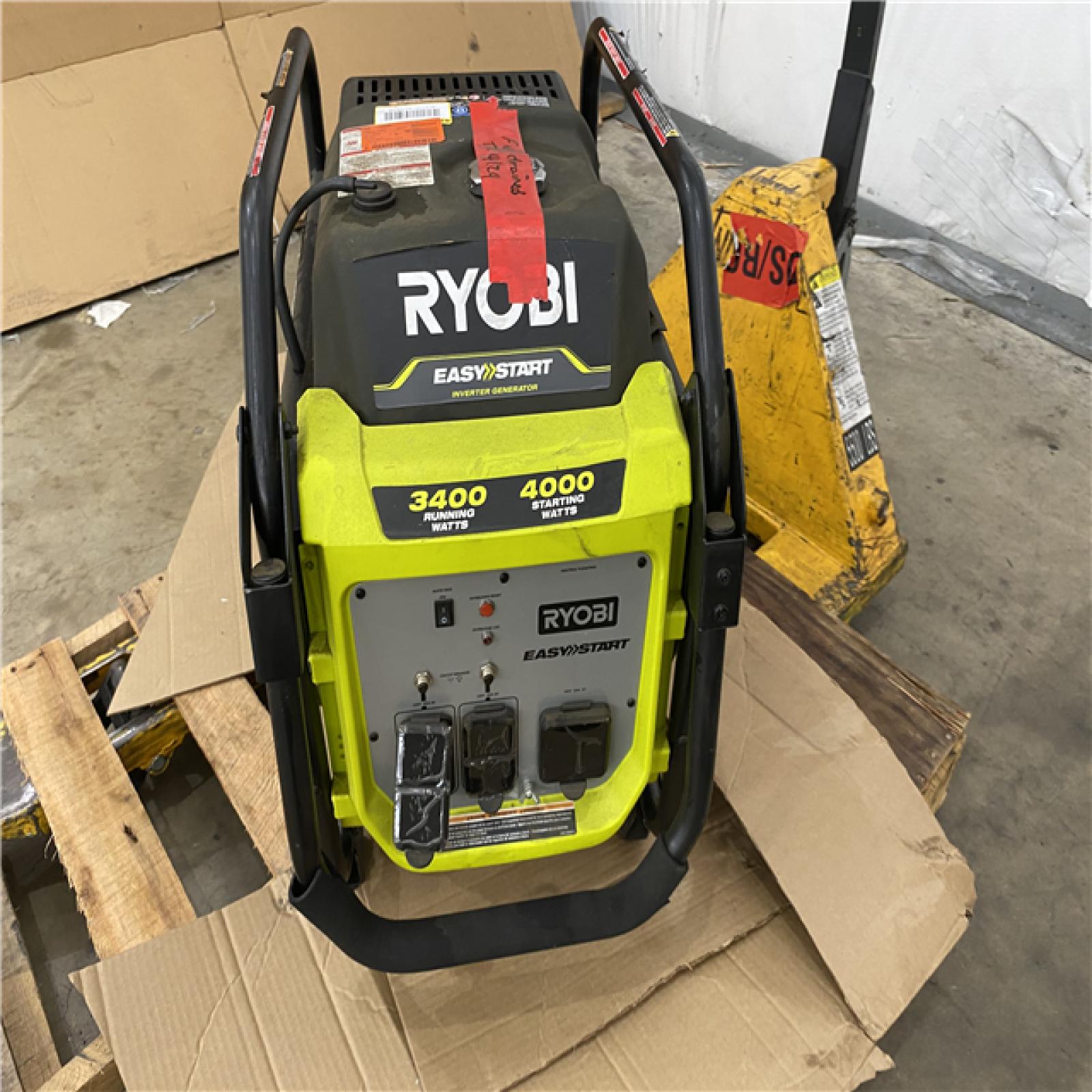 Houston Location - AS IS Ryobi 3400 Running Watts Generator