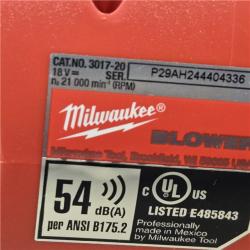 AS-IS Milwaukee M18 FUEL 18V Cordless Handheld Blower (Tool-Only)