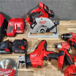 HOUSTON LOCATION - AS-IS Milwaukee M18 4-Tool Combo Kit