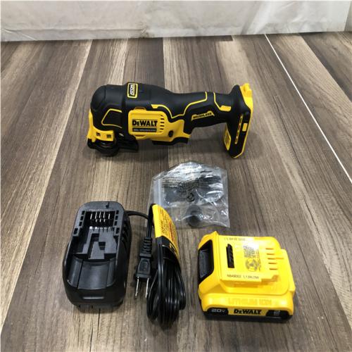 AS-IS DEWALT ATOMIC 20V MAX Cordless Brushless Oscillating Multi Tool Kit
