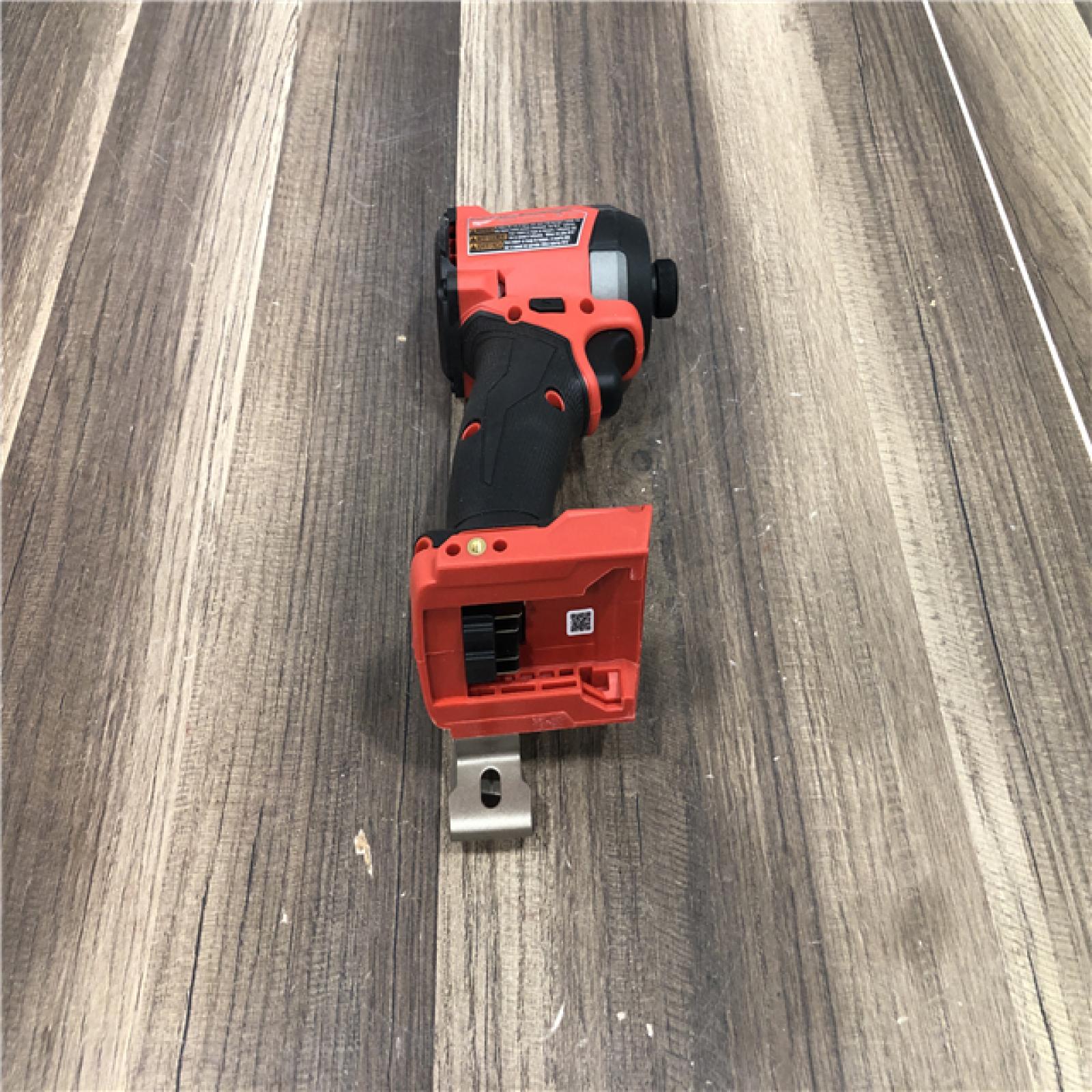 AS-IS Milwaukee  FUEL 18V Lithium-Ion Brushless Cordless 1/4 in. Hex Impact Driver (Tool-Only)