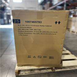 DALLAS LOCATION- Husky Heavy-Duty 52 in. 9-Drawer Matte Black Rolling Tool Cabinet