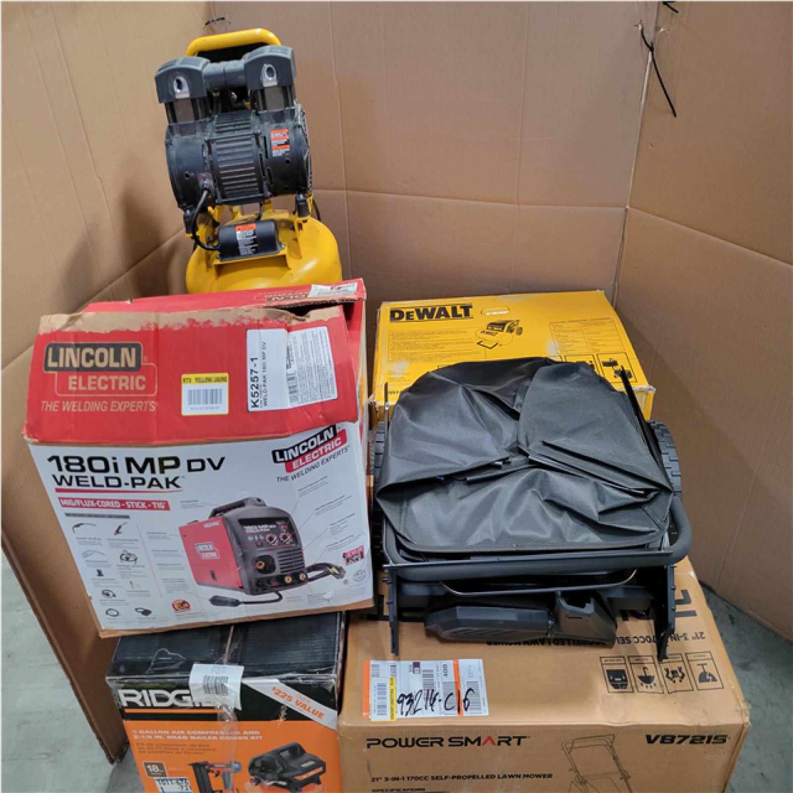 CALIFORNIA AS-IS OUTDOOR POWER EQUIPMENT