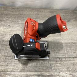 AS-IS Milwaukee  FUEL 12V Lithium-Ion Brushless Cordless 3 in. Cut Off Saw (Tool-Only)