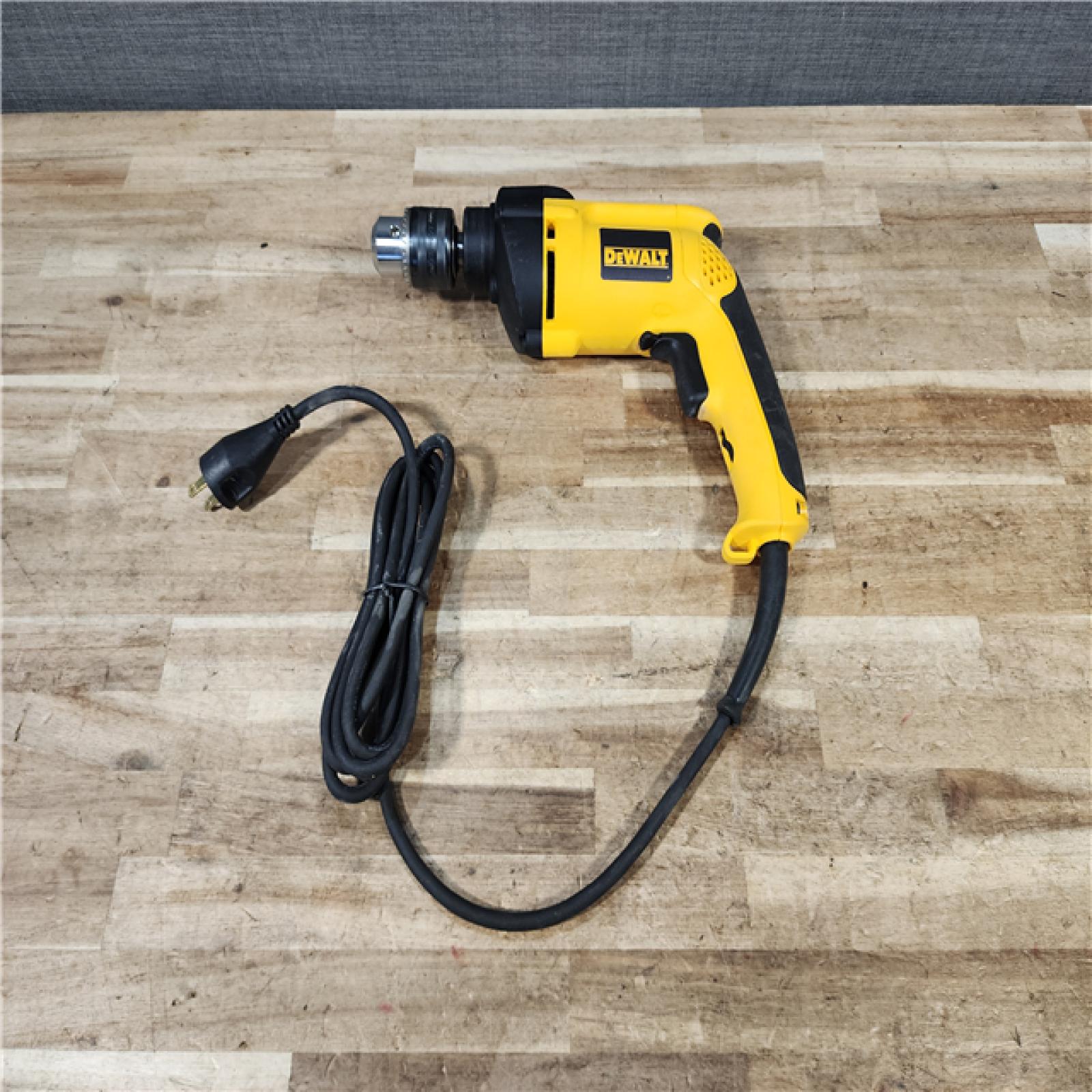 HOUSTON LOCATION - AS - IS DEWALT 7.8 Amp Corded 1/2 in. Variable Speed Reversible Hammer Drill (TOOL ONLY)