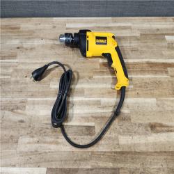 HOUSTON LOCATION - AS - IS DEWALT 7.8 Amp Corded 1/2 in. Variable Speed Reversible Hammer Drill (TOOL ONLY)
