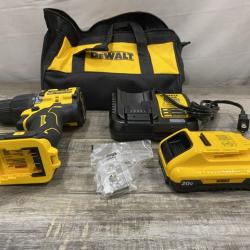 AS-IS DEWALT ATOMIC 20V Cordless 1/2 in. Compact Hammer Drill Kit