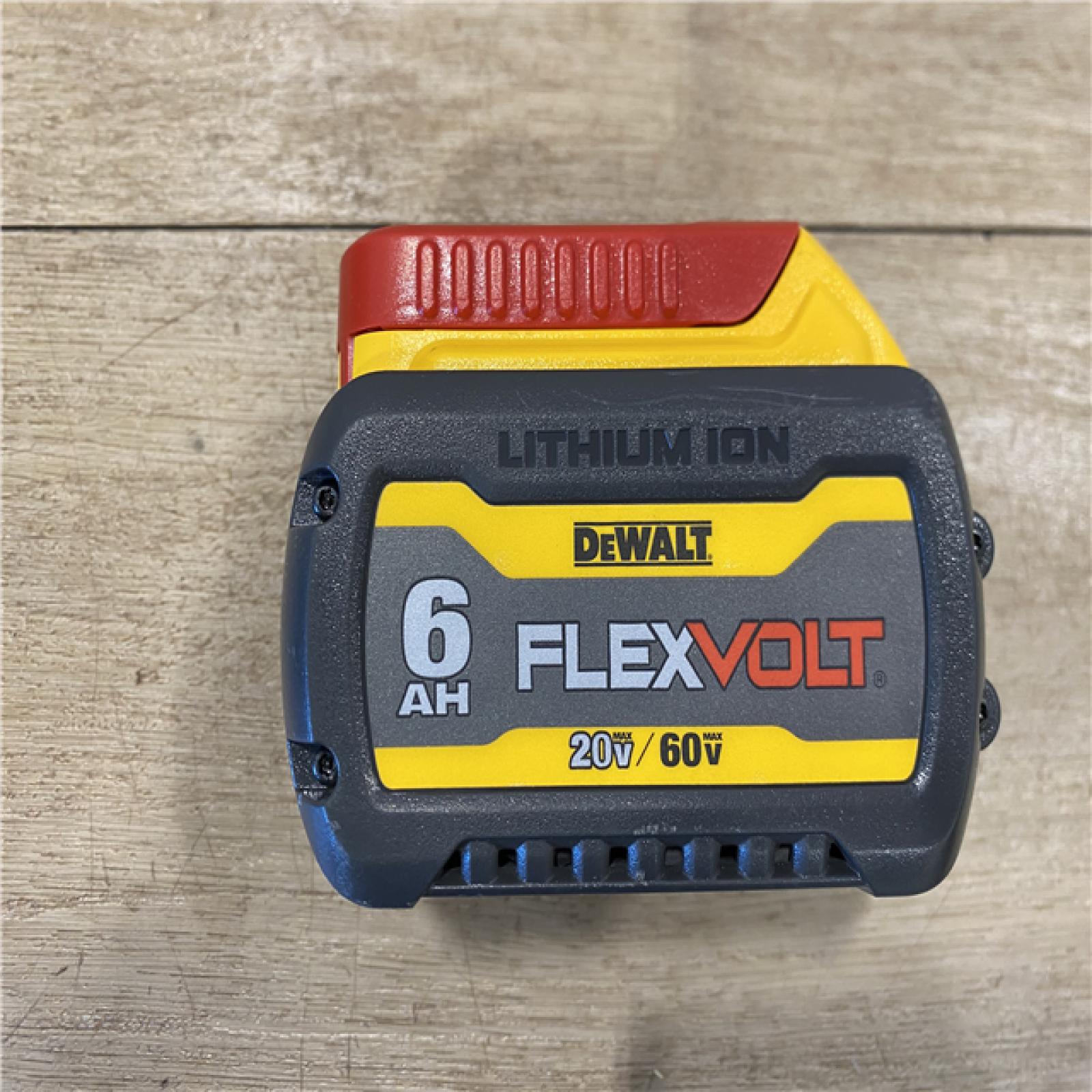 AS-IS DEWALT FLEXVOLT 20V/60V MAX Lithium-Ion 6.0Ah Battery Pack Kit