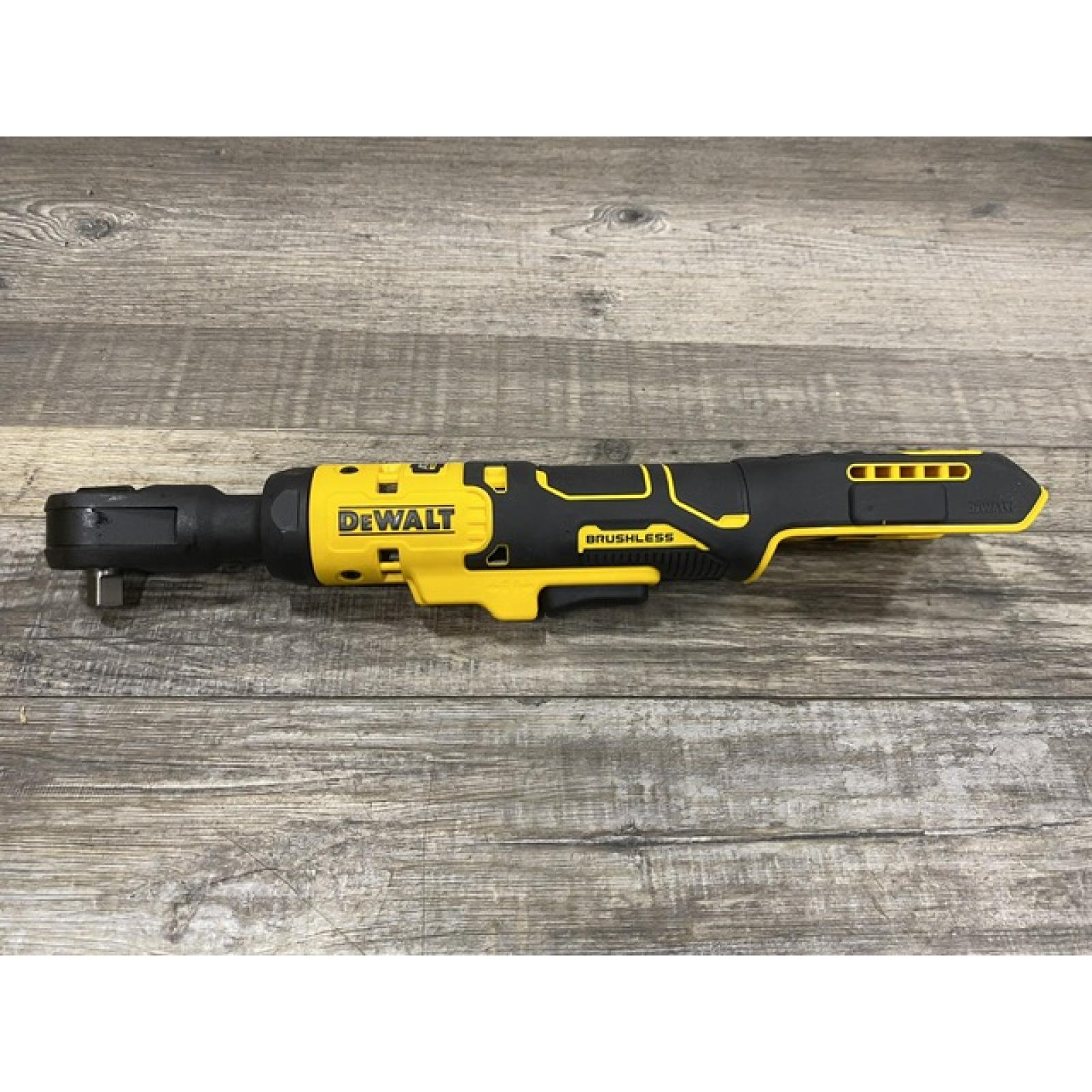 AS-IS DEWALT ATOMIC 20V MAX Cordless 3/8 in. Ratchet (Tool Only)