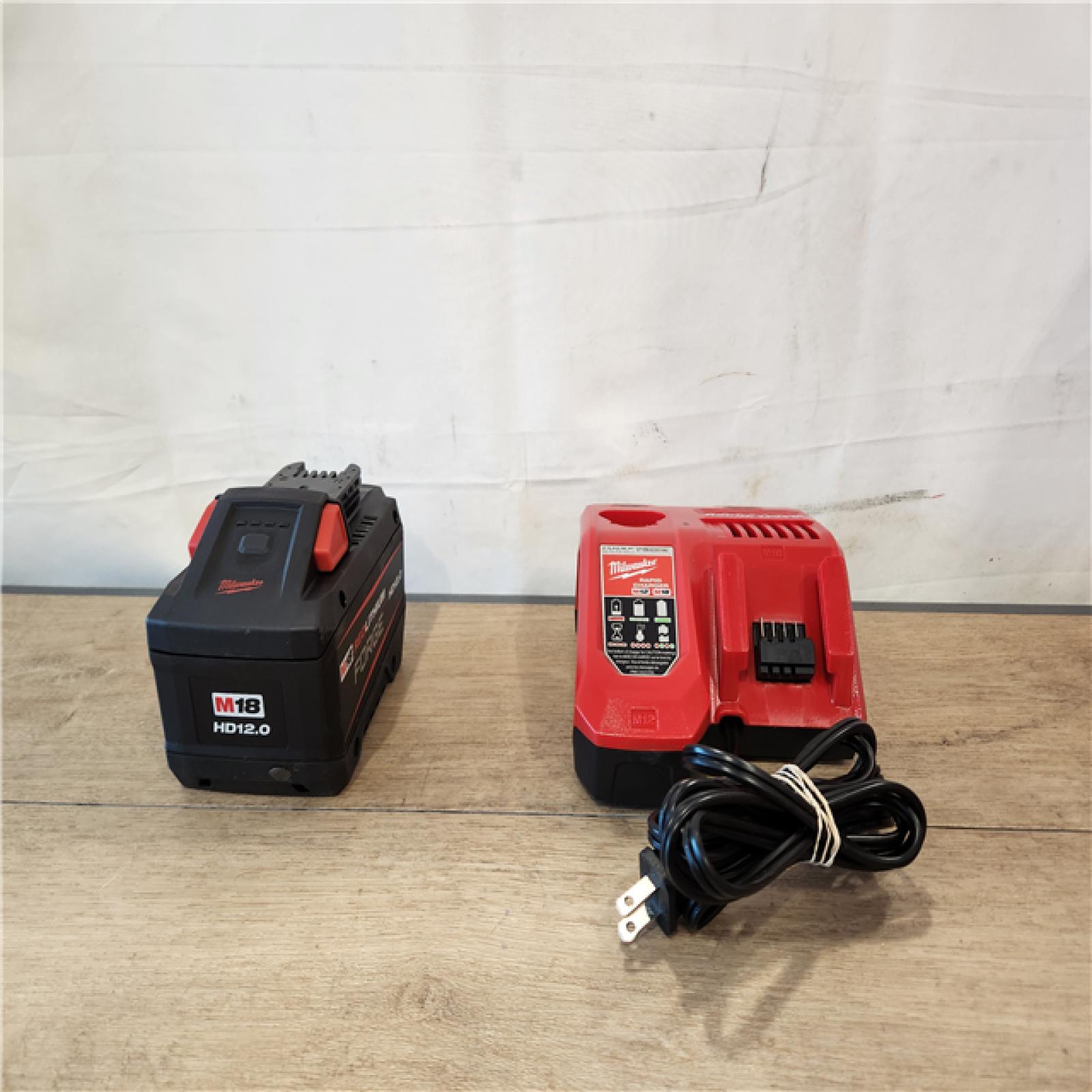 AS-IS- Milwaukee M18 18-Volt Lithium-Ion REDLITHIUM FORGE Starter Kit