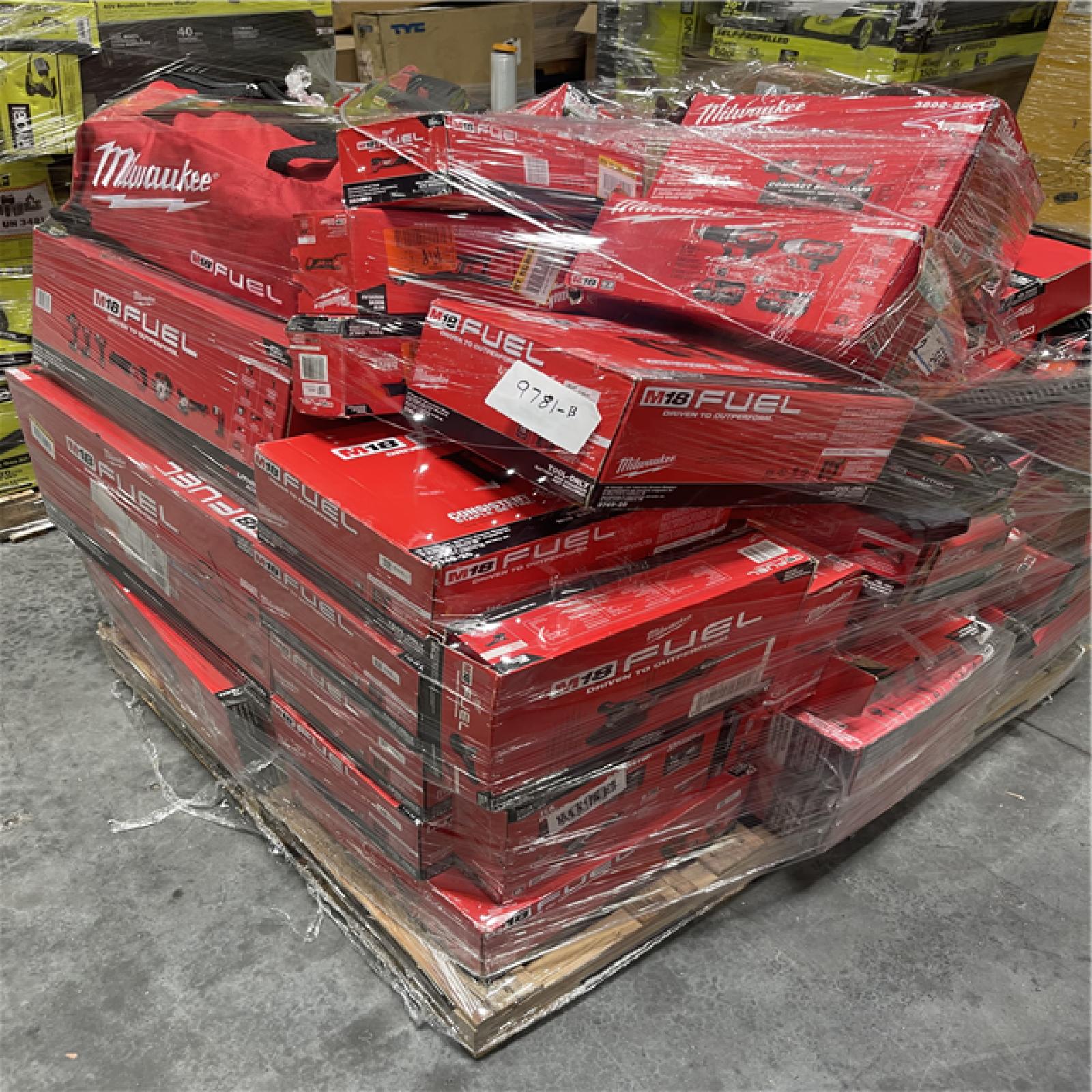 Atlanta Location As-Is Power Tools Partial Truckload (13 Pallets) 9781-B