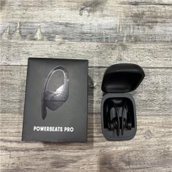 AS-IS Beats - Powerbeats Pro True Wireless Active Noise Canceling Earbuds - Jet Black