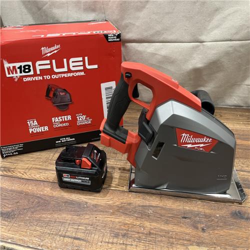 AS-IS Milwaukee M18 FUEL 18-Volt 8 in. Lithium-Ion Brushless Cordless Metal Cutting Circular Saw (Tool-Only)